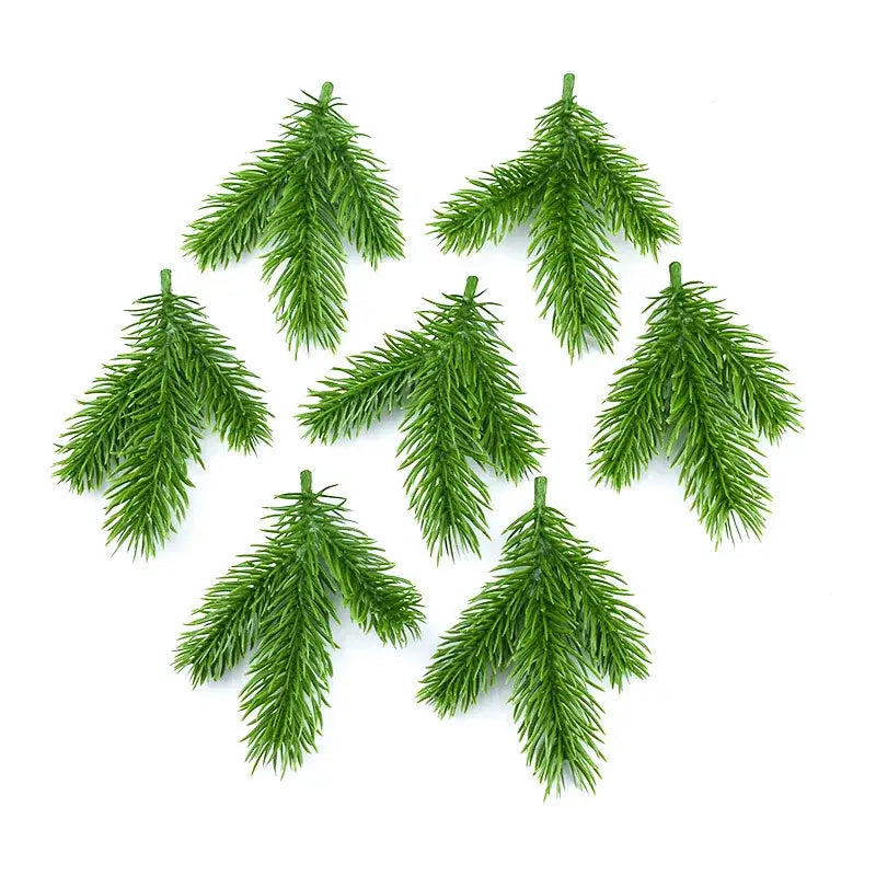 نباتات إبر الصنوبر الاصطناعية من DecorBites™ لديكور عيد الميلاد وأكاليل الزينة التي تصنعها بنفسك