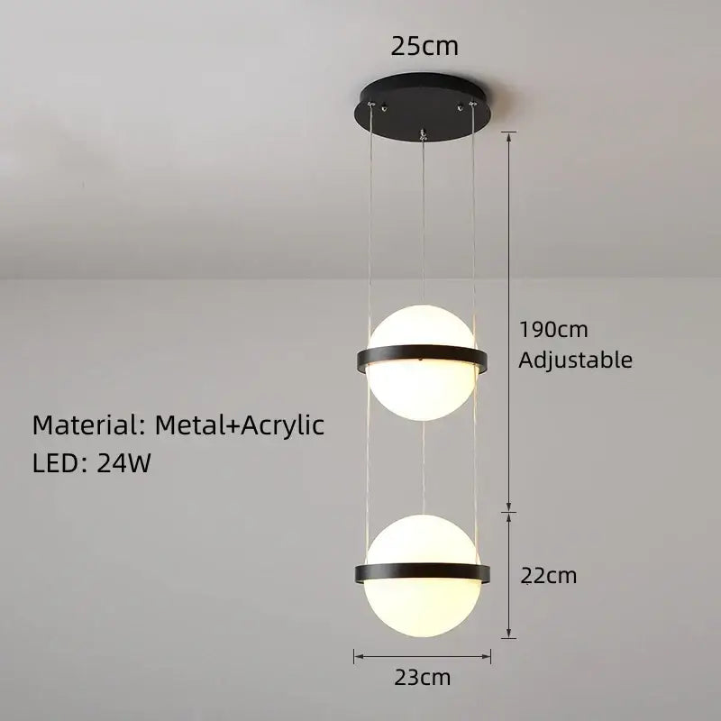 DecorBites™ Artificial Plant Pendant Light: Nordic DIY Sky Garden LED Hanging Lamp