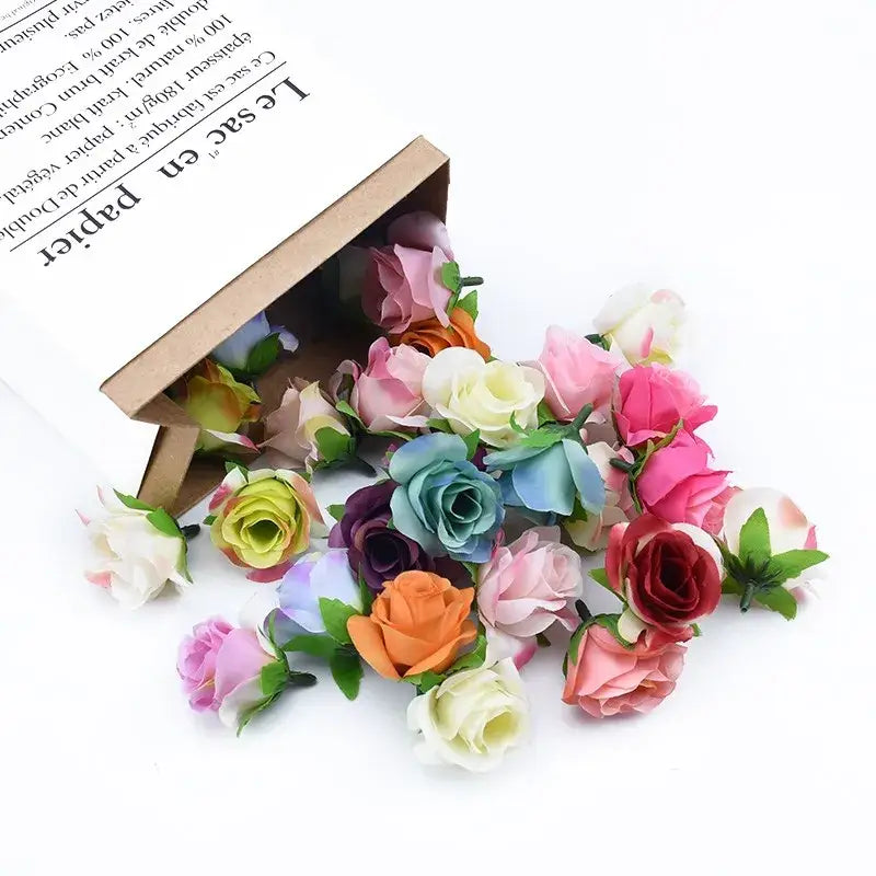 DecorBites™ Artificial Plants Decorative Flowers Brooch for DIY Home Christmas Decor