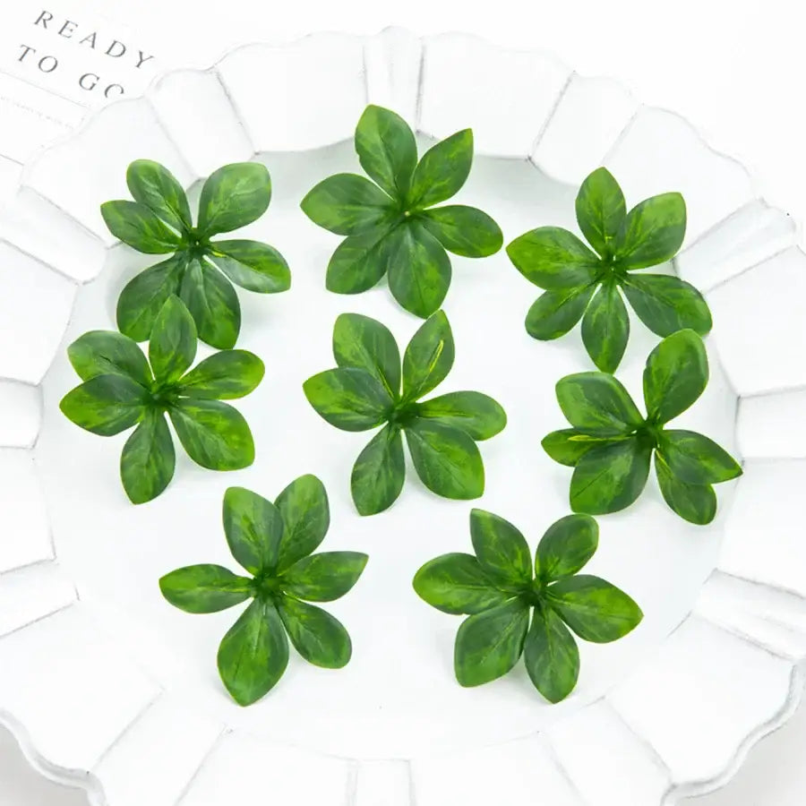 DecorBites™ Artificial Rose Flowers Leaf for DIY Wreaths and Home Decor
