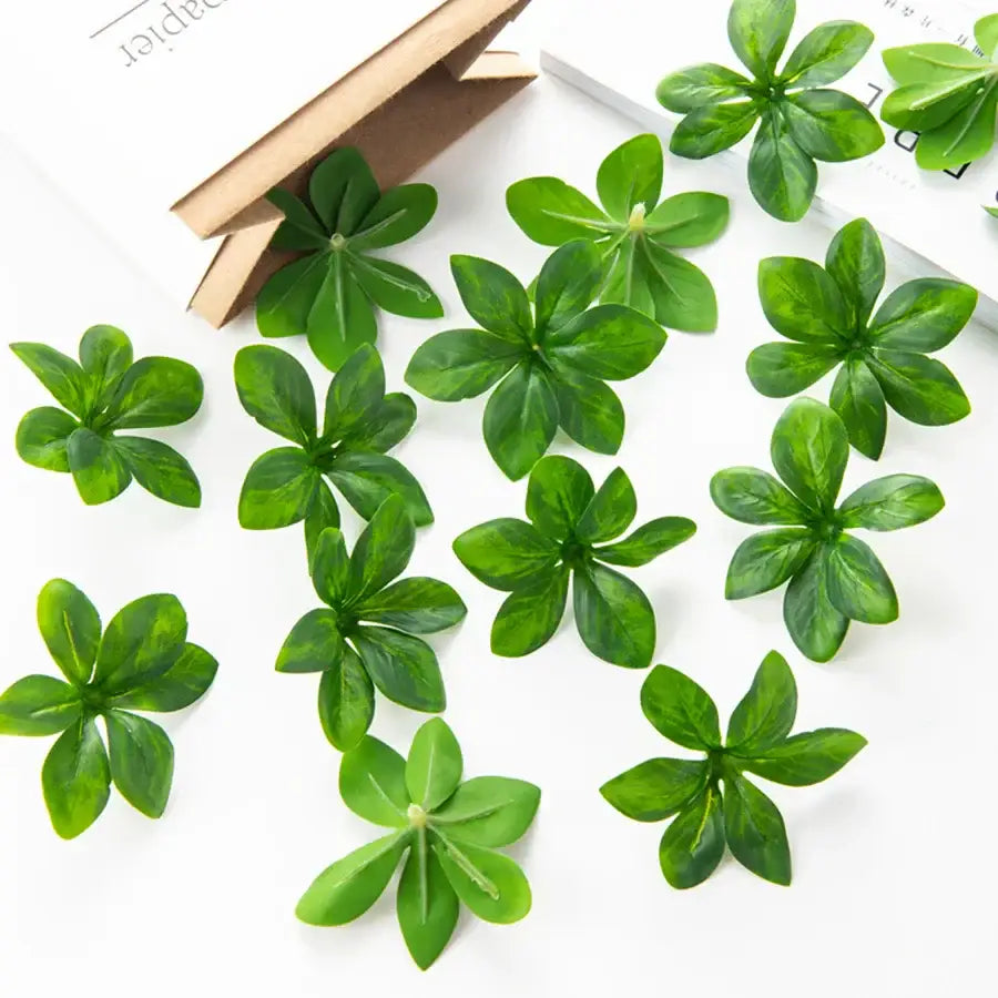 DecorBites™ Artificial Rose Flowers Leaf for DIY Wreaths and Home Decor