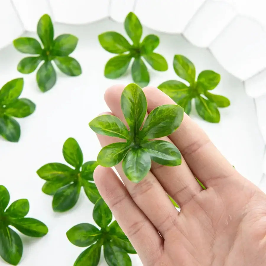 DecorBites™ Artificial Rose Flowers Leaf for DIY Wreaths and Home Decor