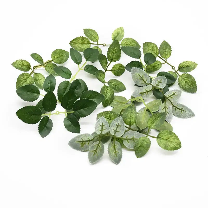 DecorBites™ Artificial Roses Wreath Silk Flowers Home Wedding Decor DIY Accessories