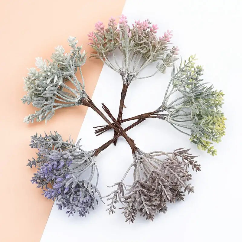 DecorBites™ Artificial Water Grass Vase Plants Decorative Flowers Wreaths for Home Decor