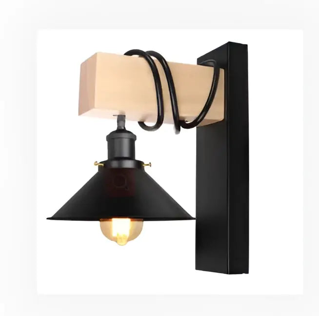 DecorBites™ Artistic Metal Iron Wall Lamp for Bedroom Livingroom Restaurant Bar Sconce