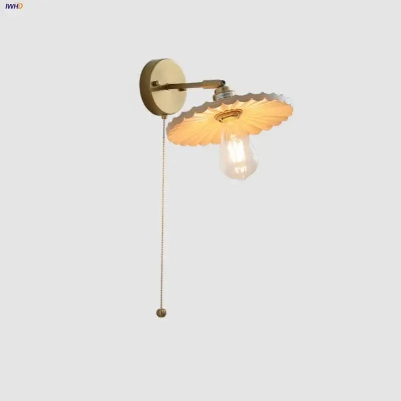 DecorBites™ Ash Wood Up Down LED Wall Lights Living Room Stair Lamp