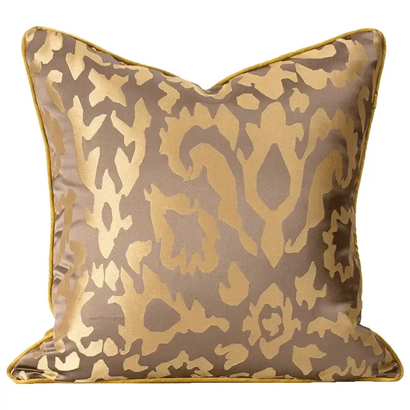DecorBites™ Asian Landscape Painting Jacquard Square Pillow Cover 45x45cm