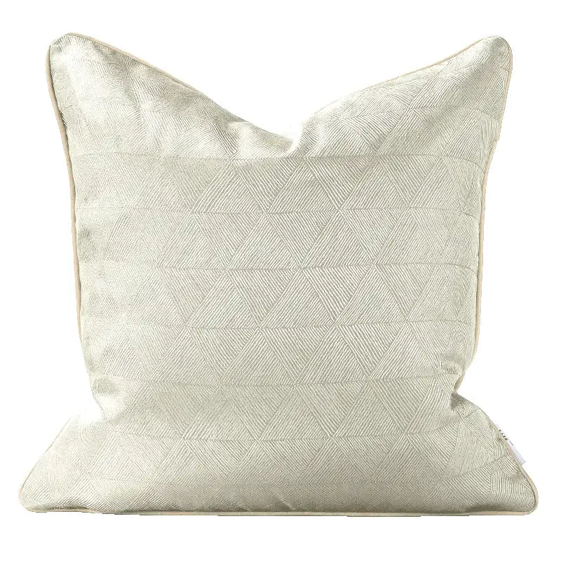 DecorBites™ Asian Landscape Painting Jacquard Square Pillow Cover 45x45cm