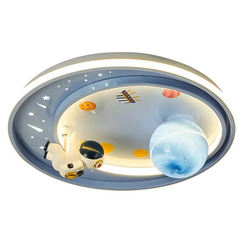 DecorBites™ Astronaut Astros Planet Ceiling Light for Child's Bedroom