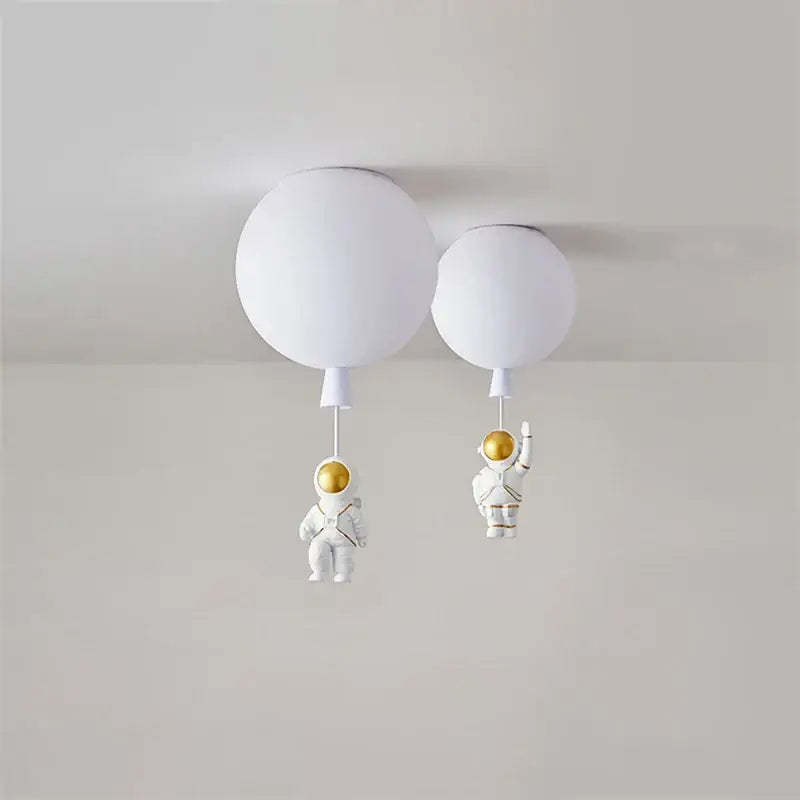 DecorBites™ Astronaut Balloon LED Pendant Light for Children's Nursery Room