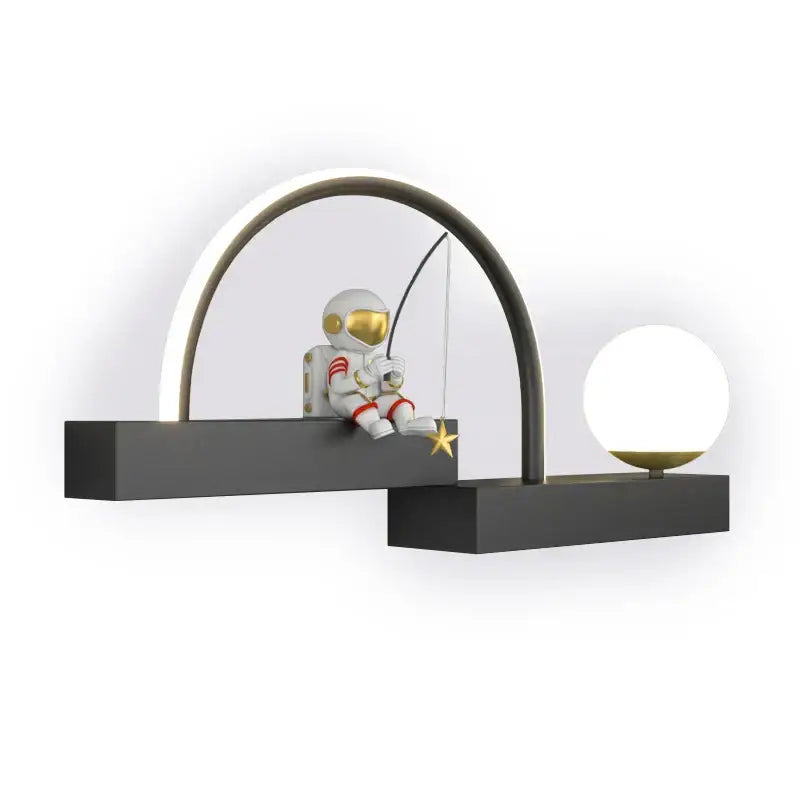 DecorBites™ Astronaut Cartoon Sconce Metal Lighting for Creative Living Room Décor
