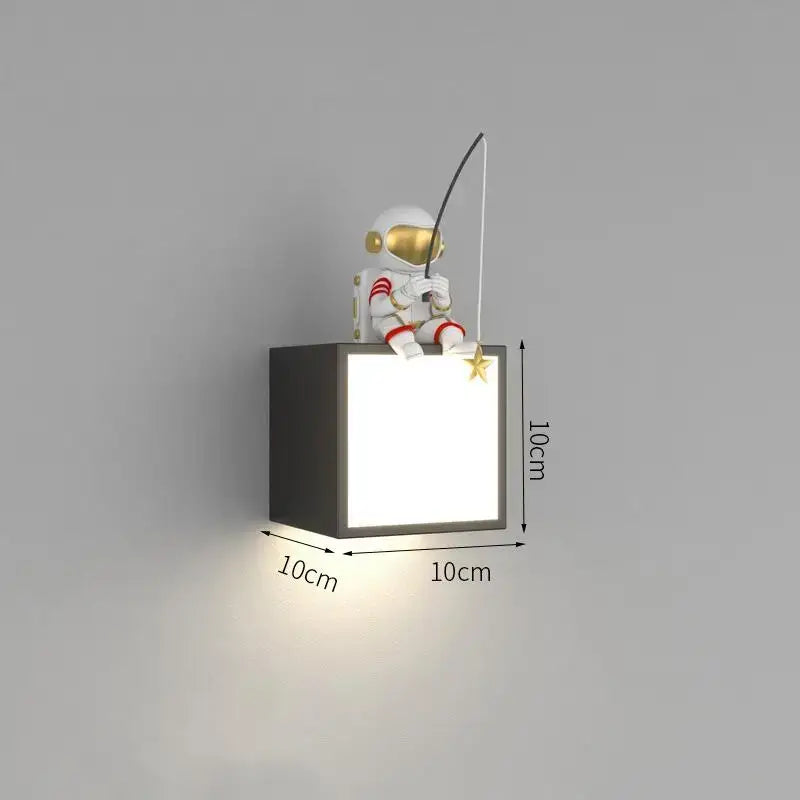 DecorBites™ Astronaut Cartoon Sconce Metal Lighting for Creative Living Room Décor
