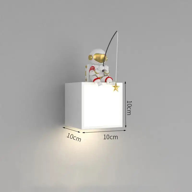 DecorBites™ Astronaut Cartoon Sconce Metal Lighting for Creative Living Room Décor