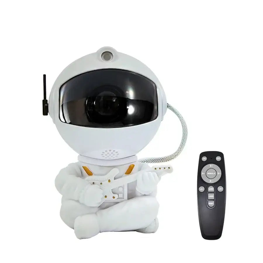DecorBites™ Astronaut Galaxy Starry Sky Projector Night Light with Remote Control for Bedroom, Kids - Gift Ready.