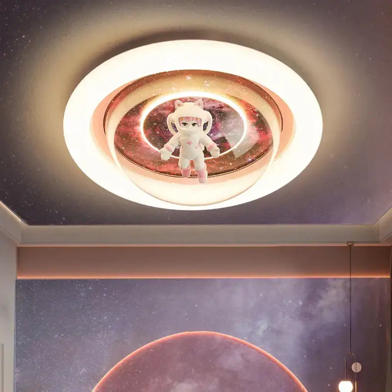 DecorBites™ Astronaut LED Ceiling Lights for Children's Room and Bedroom