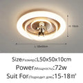 DecorBites™ Astronaut LED Ceiling Lights for Children's Room and Bedroom