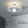 DecorBites™ Astronaut LED Chandeliers: Remote-controlled Ceiling Pendant for Children's Room, Boy's Study, Nursery