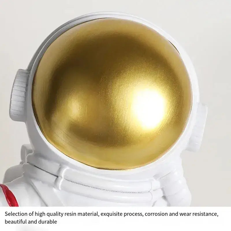 DecorBites™ Astronaut LED Table Lamp: Modern Resin Desk Light for Kids Room, Space-themed Decor