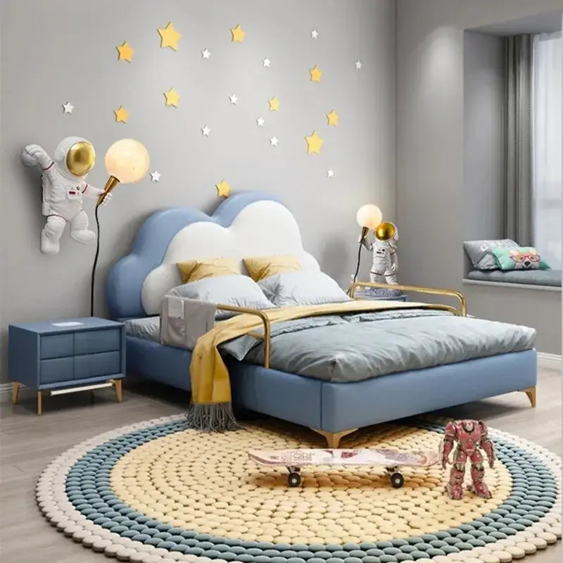 DecorBites™ Astronaut LED Table Lamp: Modern Resin Desk Light for Kids Room, Space-themed Decor
