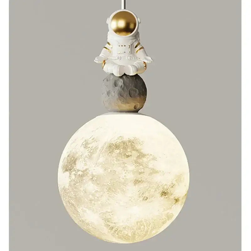 DecorBites™ Astronaut Lunar Pendant Light Modern Minimalist TV Bedroom Decor