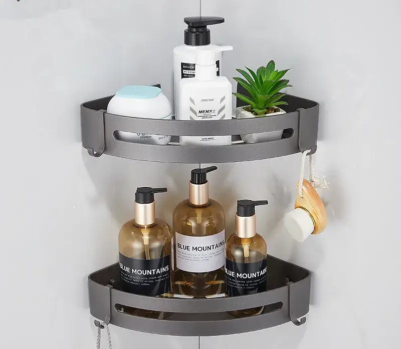 DecorBites™ Bathroom Hardware Set: Towel Rack, Shelf, Paper Holder, Towel Holder, Toilet Brush Holder