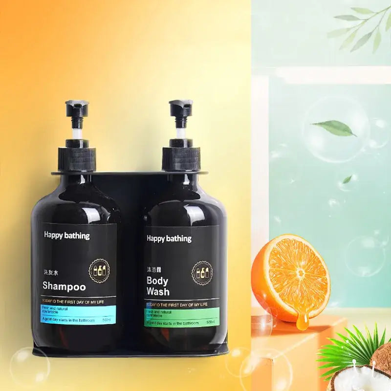 DecorBites™ Bathroom Liquid Soap Dispenser | 500ML Capacity | SUS 304 and ABS Materials