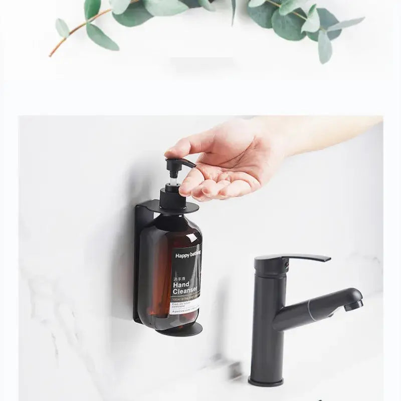 DecorBites™ Bathroom Liquid Soap Dispenser | 500ML Capacity | SUS 304 and ABS Materials