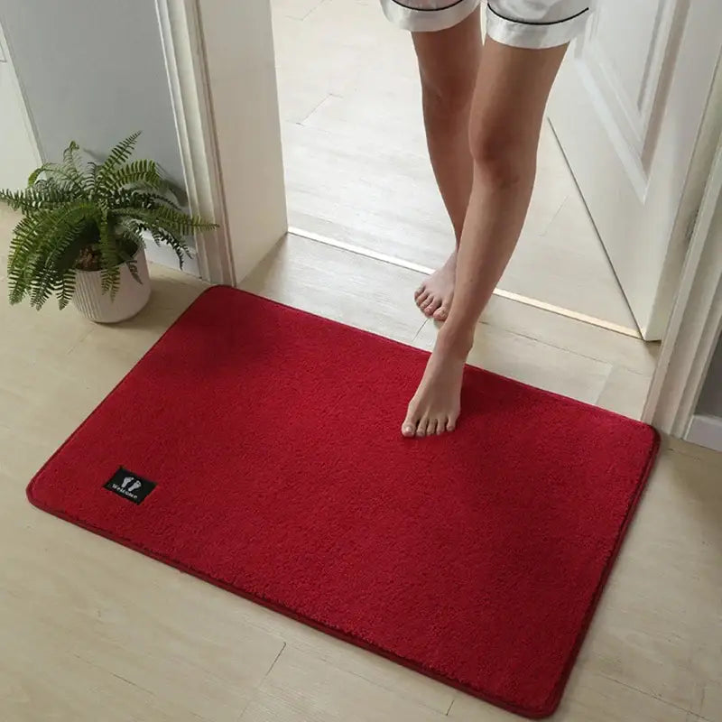 DecorBites™ Bathroom Mat: Super Non-slip, Absorbent, Soft, Quick Drying Washable Rug