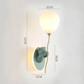 مصباح حائط غرفة الأطفال بتصميم دب فني DecorBites™