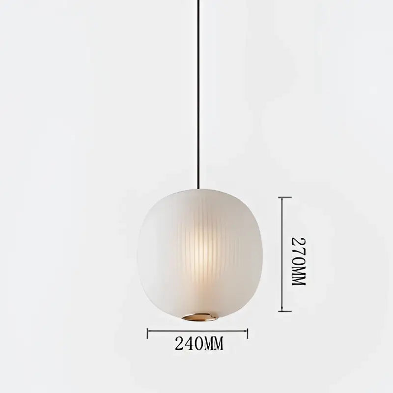 DecorBites™ Black Glass Ball Nordic Design LED Table Light for Bedroom and Living Room