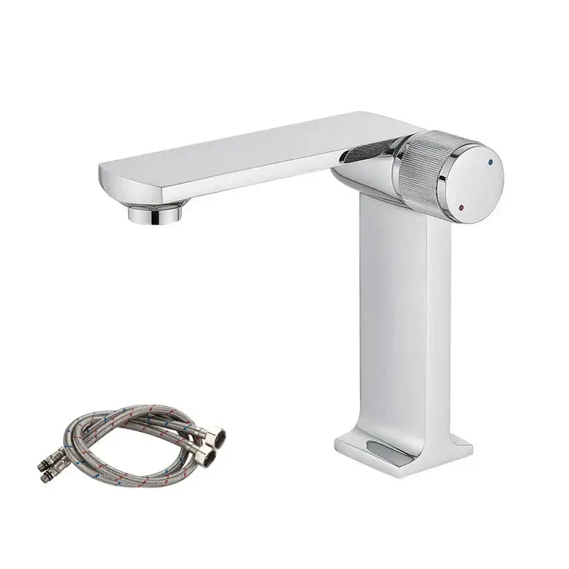 DecorBites™ Black Gold Basin Faucet Deck Mounted Mixer Tap for Modern Bathroom Sink