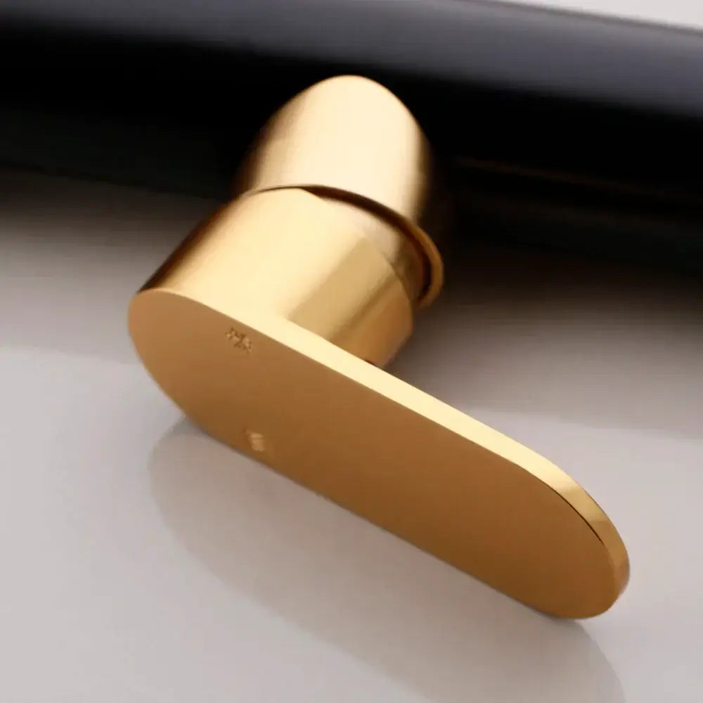 DecorBites™ Black Gold Bathroom Faucet: Luxury Basin Sink Mixer Tap - Brass Space Aluminum
