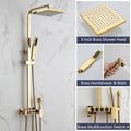 DecorBites™ Black Gold Bidet Shower Faucet Set with Hand Shower Mixer Tap
