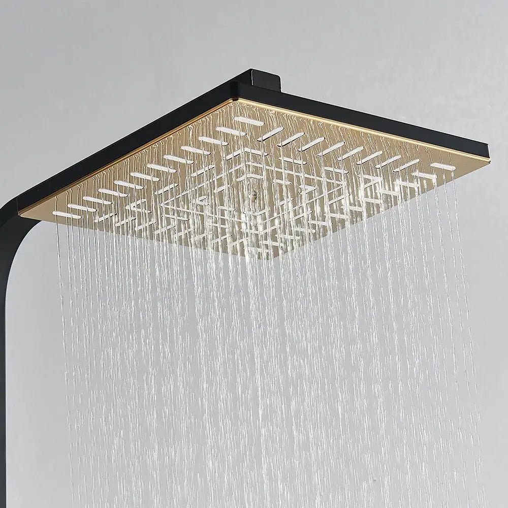 DecorBites™ Black Gold Bidet Shower Faucet Set with Hand Shower Mixer Tap