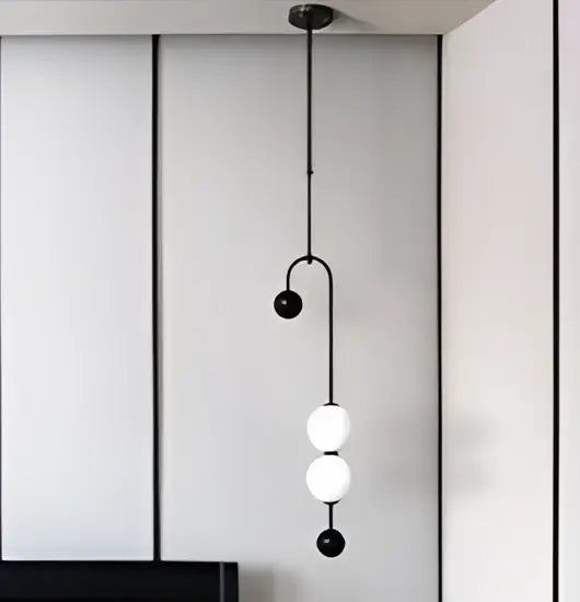 DecorBites™ Black Gold Chandelier Pendant Nordic Modern Lamp