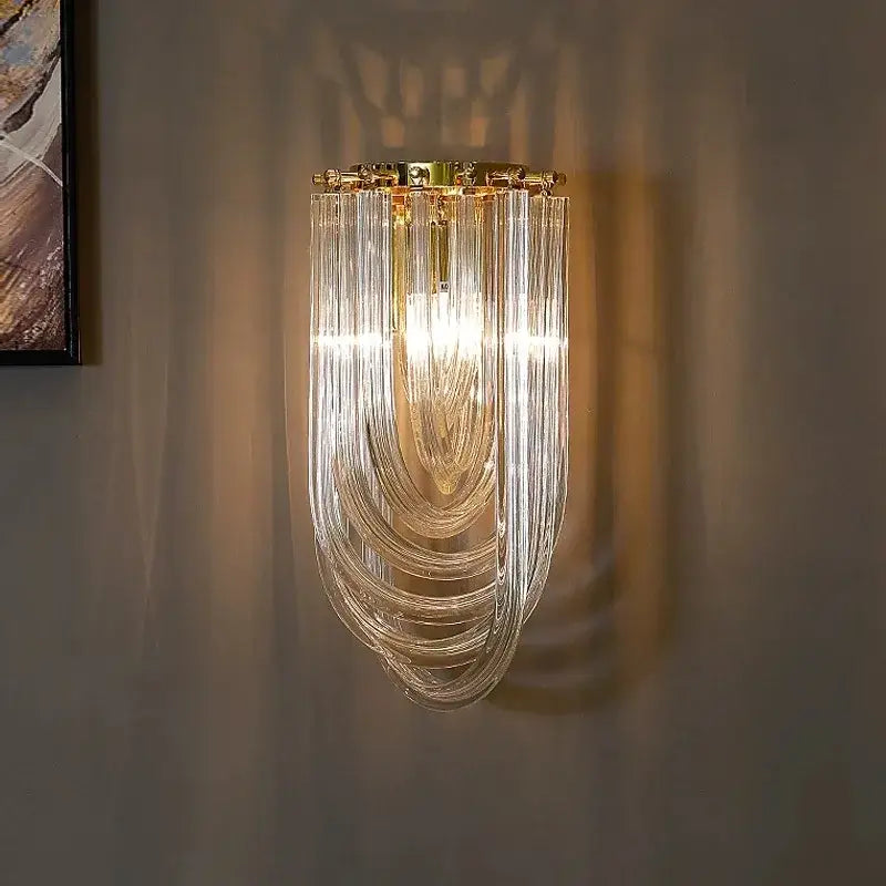 DecorBites™ Black Gold Crystal Glass Ceiling Pendant Lights, Luxury Nordic Dining Table Lighting Lamps