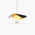 DecorBites™ Black Gold Glass Ball Pendant Light: Retro Nordic LED Bar Fixture