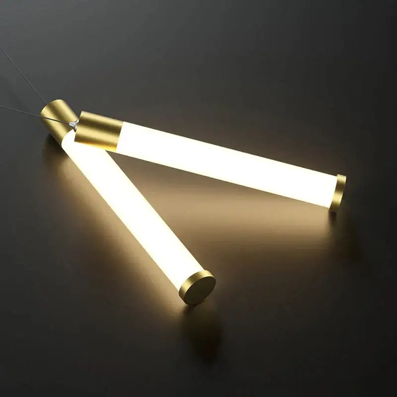 DecorBites™ Black Gold Hanging Pendant Lamp: Modern Luxury Bedroom & Living Room Lighting