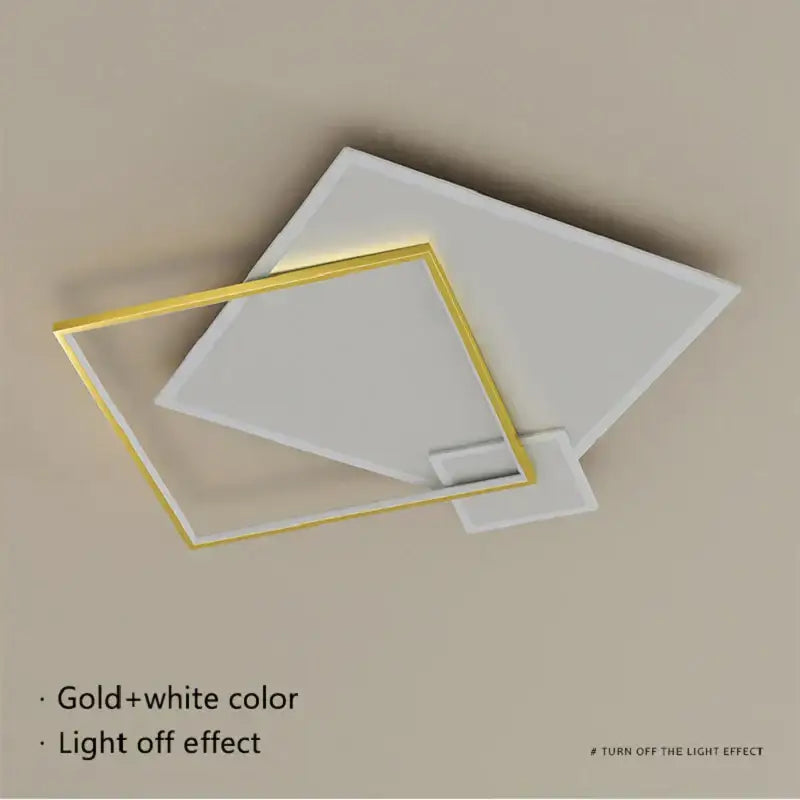 DecorBites™ Black Gold LED Chandelier: Modern Smart Lighting for Living Dining Bedroom & Children's