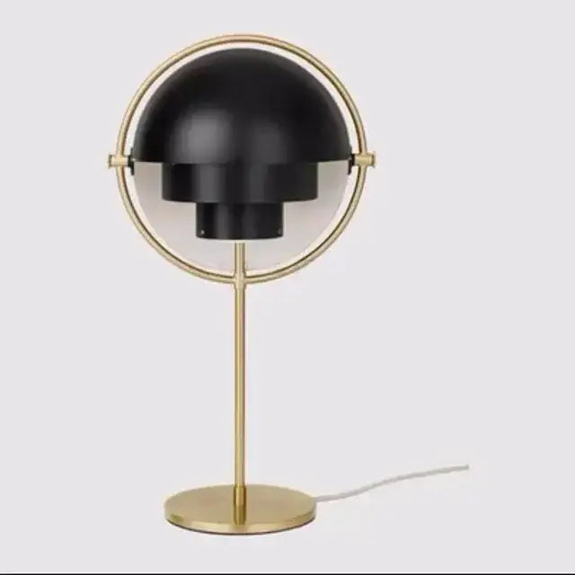 DecorBites™ Black Gold Metal Floor Lamp for Modern Living Room and Bedroom Décor