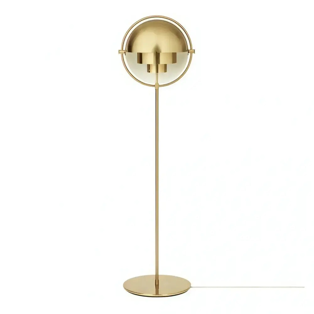 DecorBites™ Black Gold Metal Floor Lamp for Modern Living Room and Bedroom Décor
