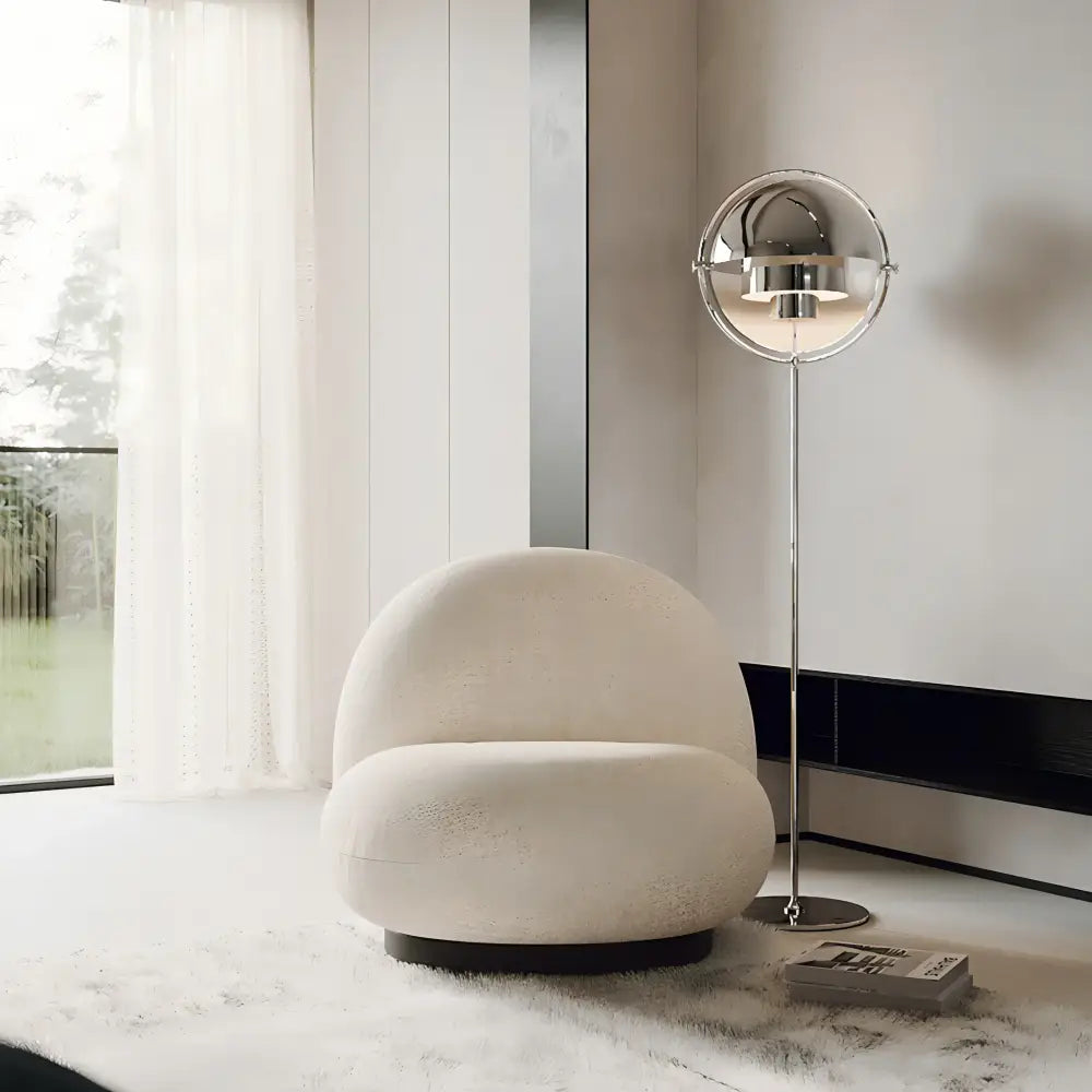 DecorBites™ Black Gold Metal Floor Lamp for Modern Living Room and Bedroom Décor