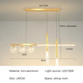 DecorBites™ Black Gold Pendant Lamp | Modern Indoor Light for Dining Room & Kitchen