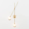 DecorBites™ Black Golden LED Glass Ball Wall Sconce for Foyer Bedroom