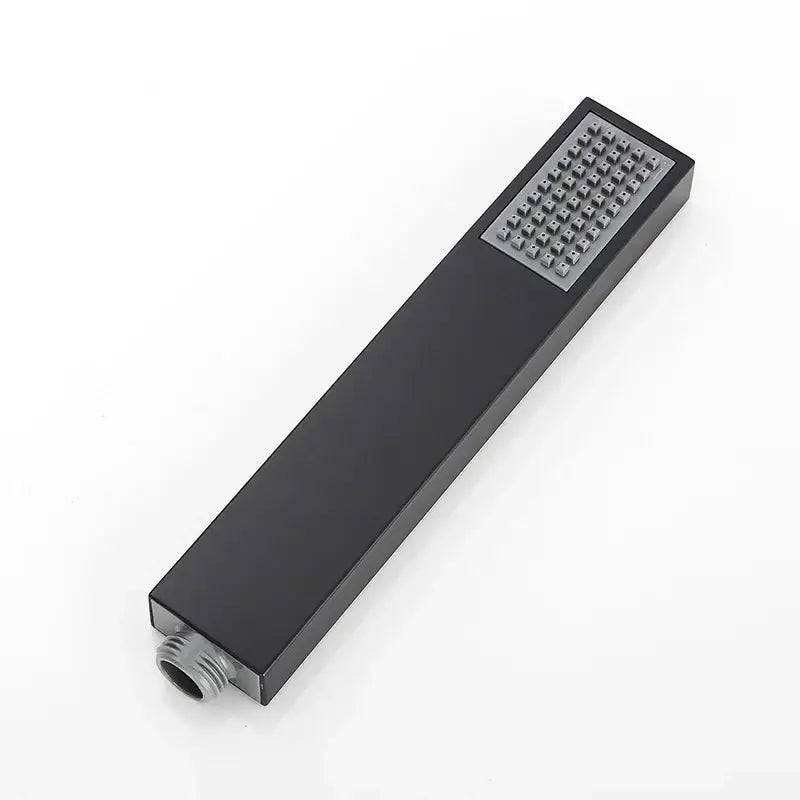 DecorBites™ Black High Pressure Hand-held Shower Head for Water Saving and Bathroom Rainfall