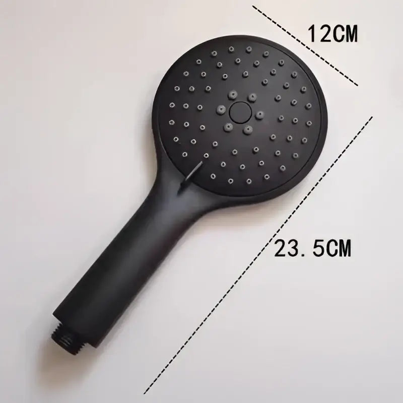 DecorBites™ Black High Pressure Handheld Shower Head for Water Saving and Bathroom Rainfall