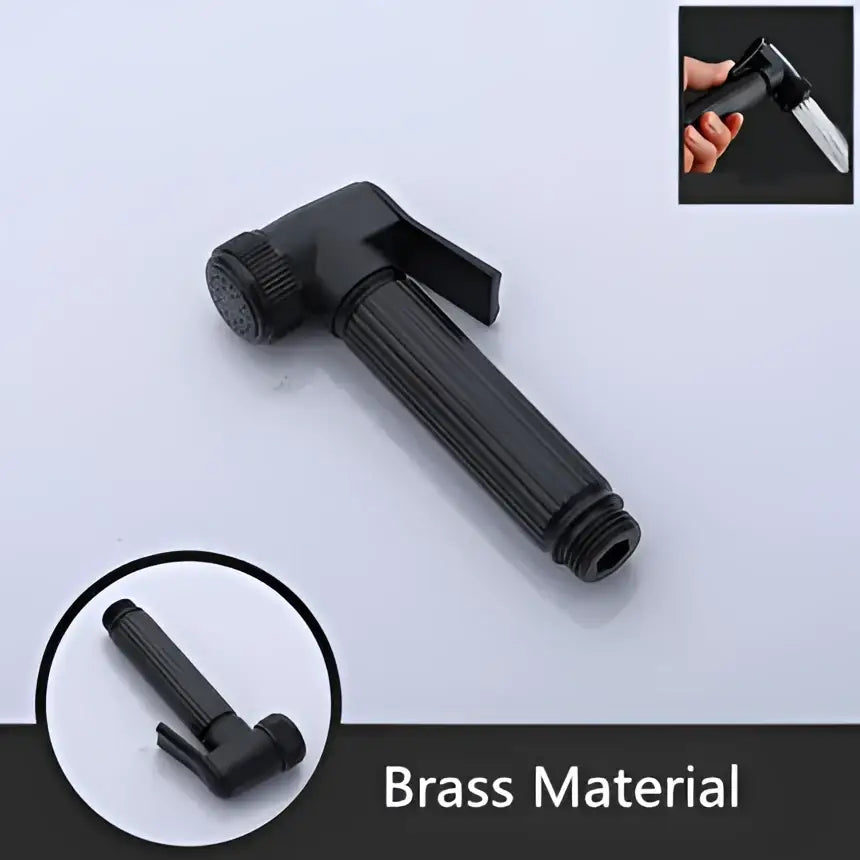 DecorBites™ Black High Pressure Handheld Shower Head for Water Saving and Bathroom Rainfall