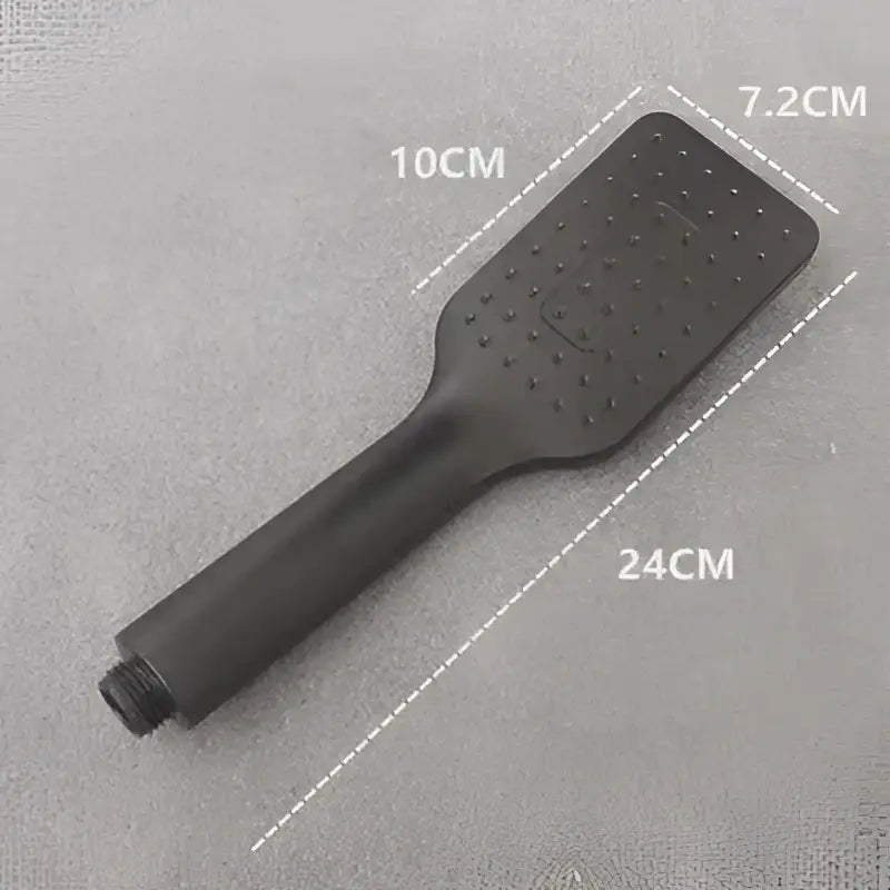 DecorBites™ Black High Pressure Handheld Shower Head for Water Saving and Bathroom Rainfall