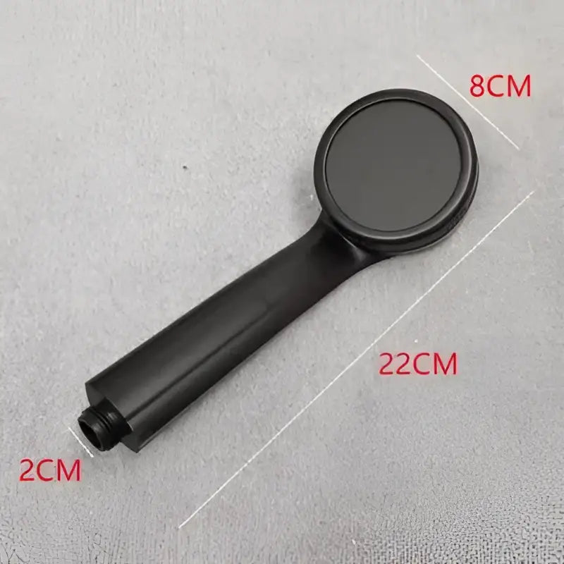 DecorBites™ Black High Pressure Handheld Shower Head for Water Saving and Bathroom Rainfall