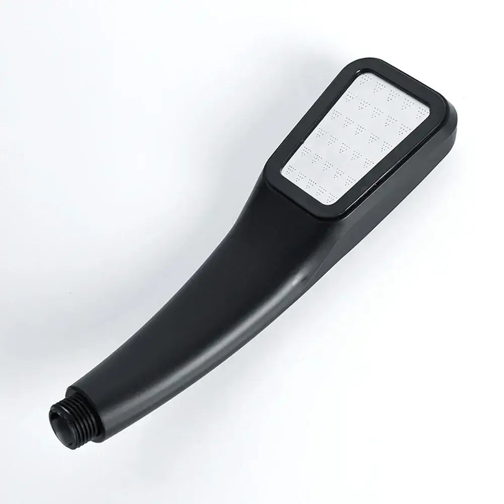 DecorBites™ Black High Pressure Rainfall Shower Head with Bracket and Water Saving Nozzle